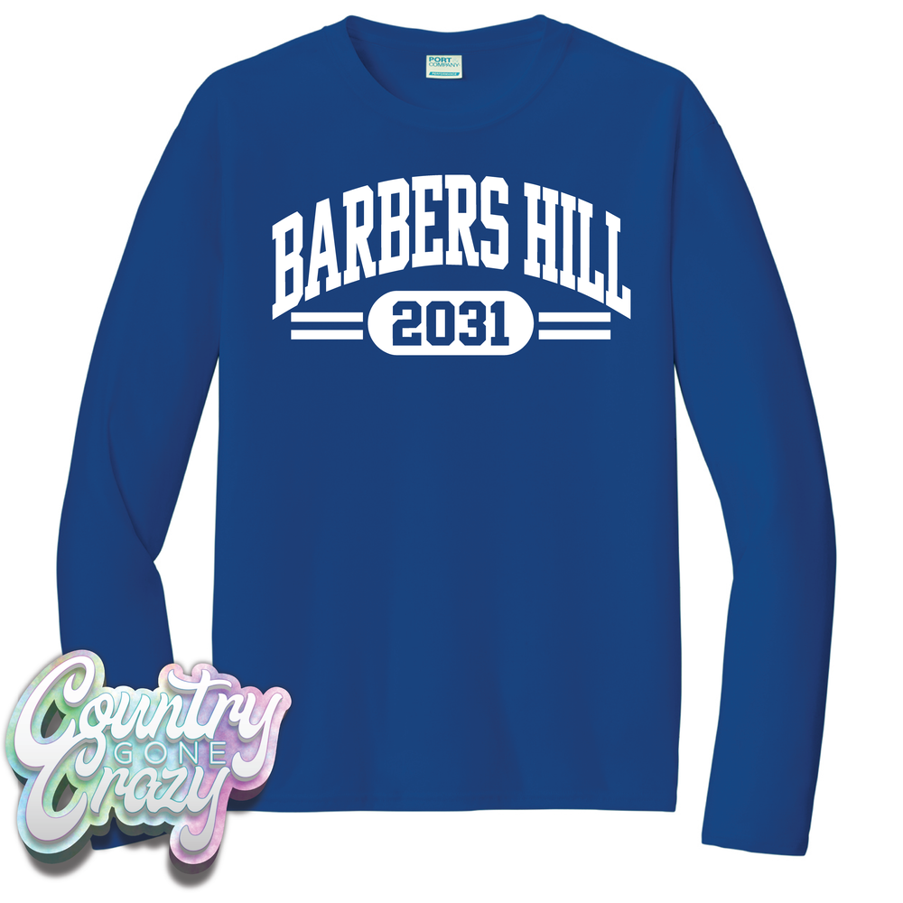 BH Class of 2031 - Long Sleeve Dri-Fit-Port & Company-Country Gone Crazy