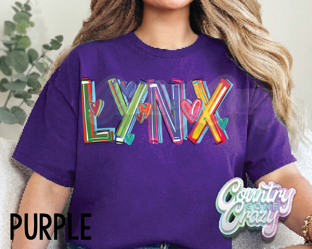 Lynx • Splash • T-Shirt-Country Gone Crazy-Country Gone Crazy