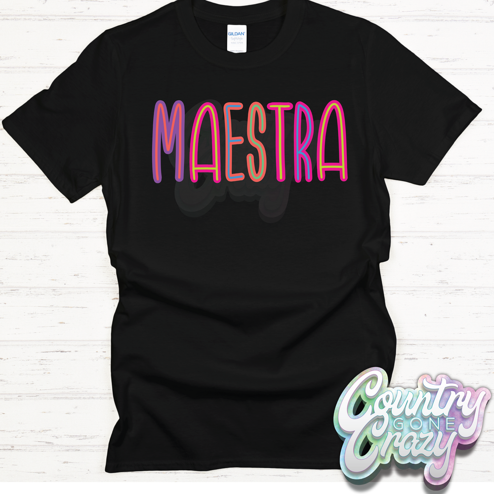 Maestra Bright T-Shirt-Country Gone Crazy-Country Gone Crazy