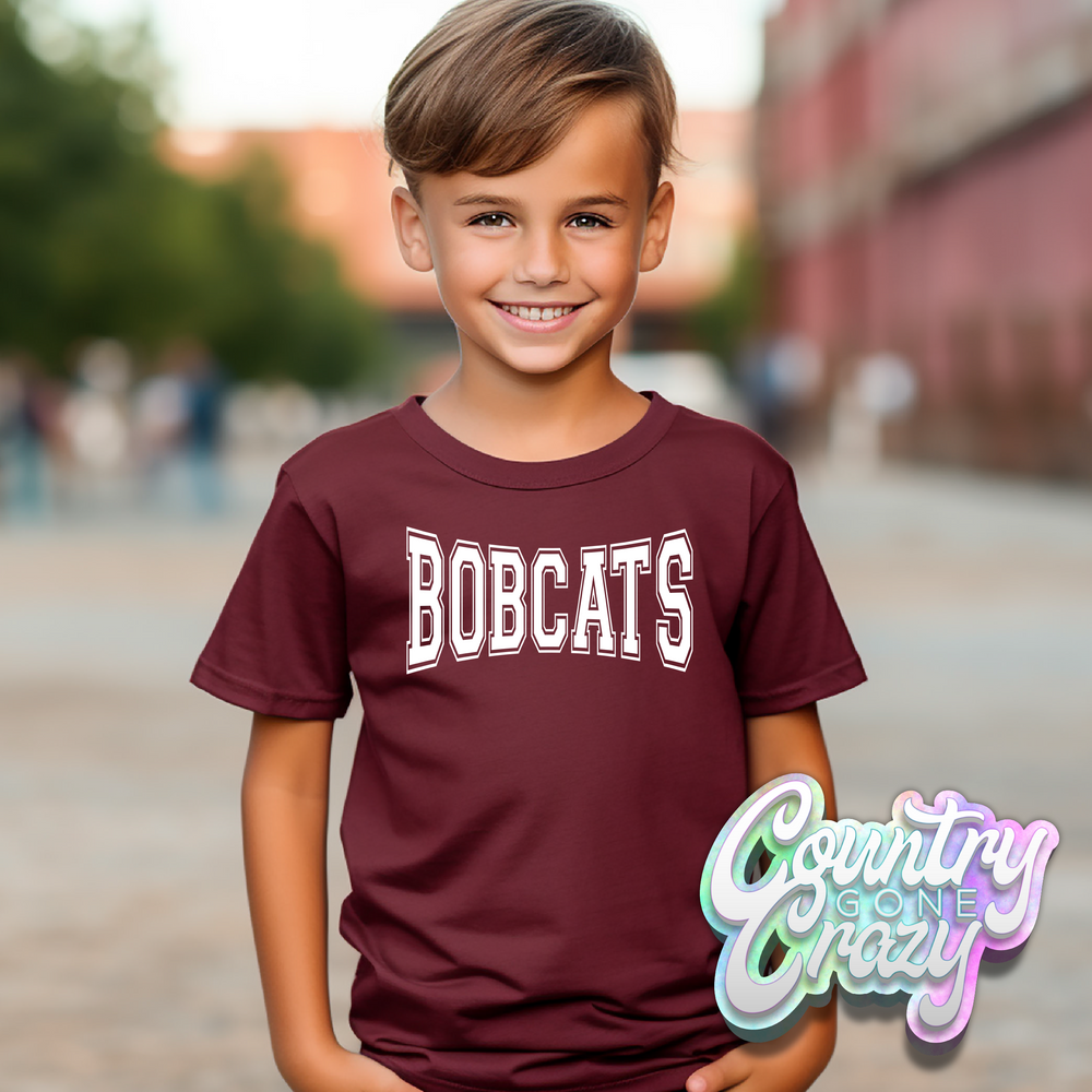 Bobcats - Athletic - Shirt-Country Gone Crazy-Country Gone Crazy