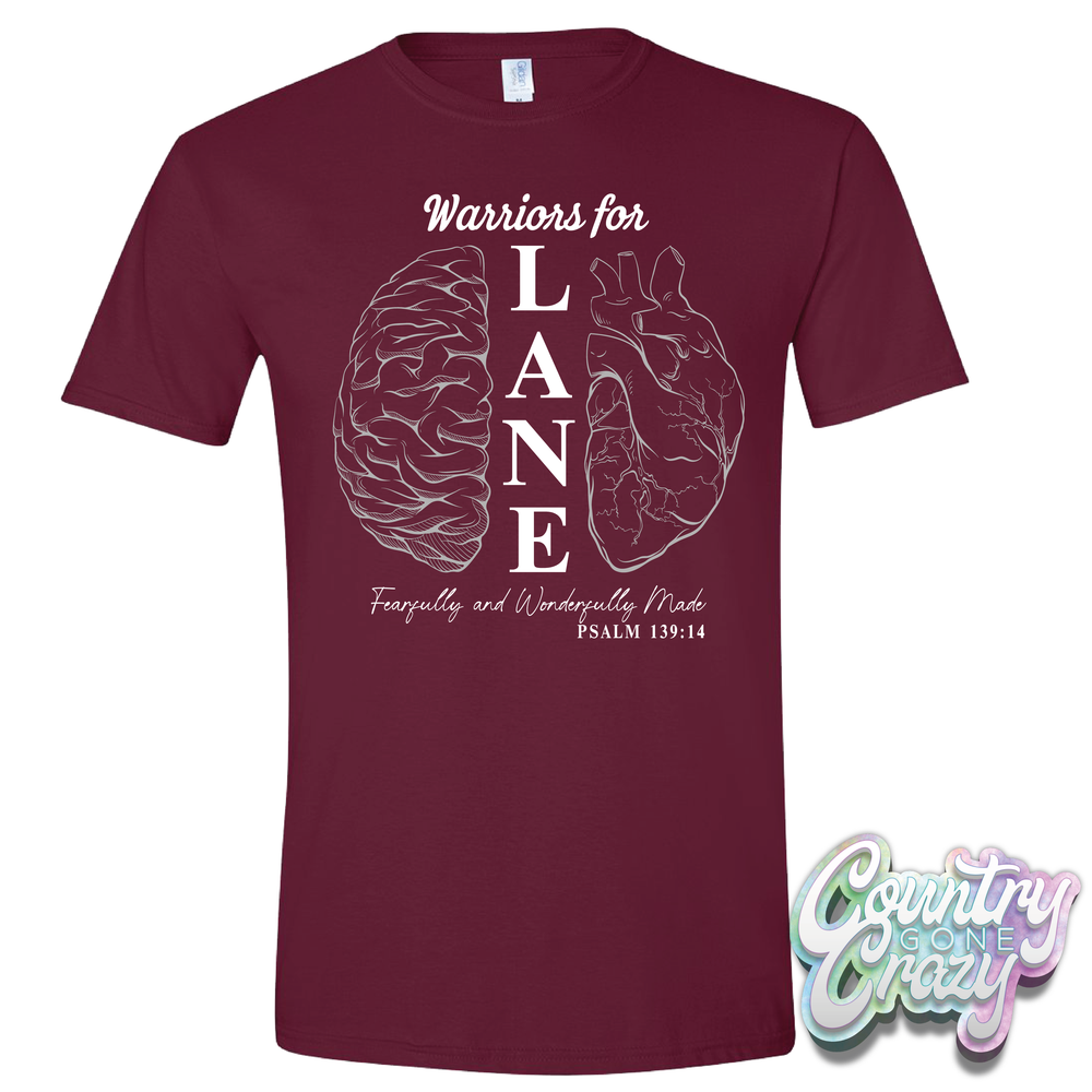 Warriors for Lane T-Shirt-Country Gone Crazy-Country Gone Crazy