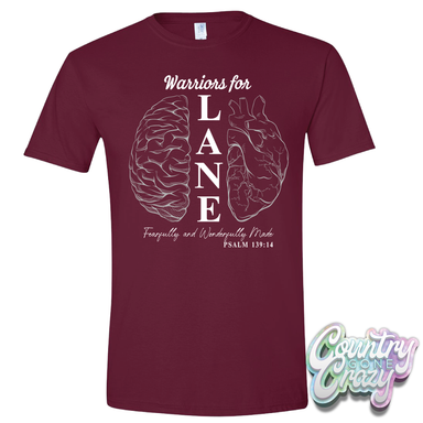 Warriors for Lane T-Shirt-Country Gone Crazy-Country Gone Crazy