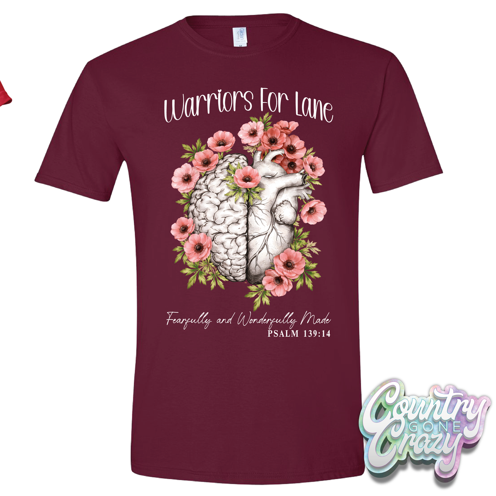 Warriors for Lane T-Shirt-Country Gone Crazy-Country Gone Crazy