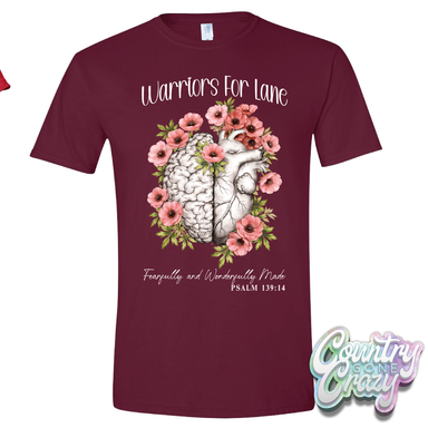 Warriors for Lane T-Shirt-Country Gone Crazy-Country Gone Crazy