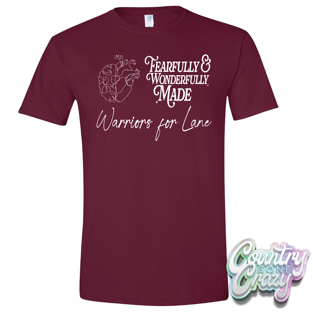 Warriors for Lane T-Shirt-Country Gone Crazy-Country Gone Crazy