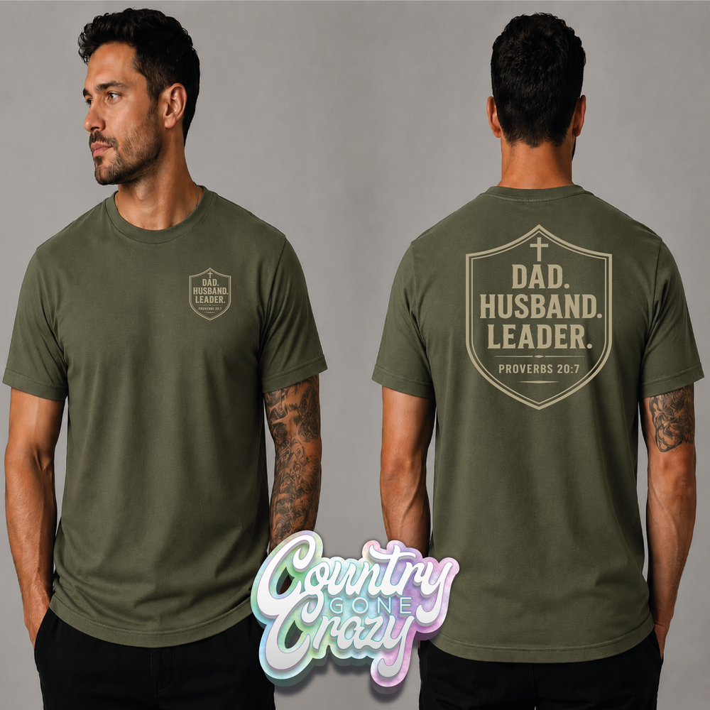 DAD. HUSBAND. LEADER