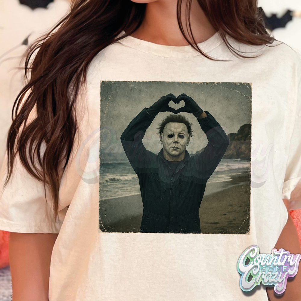 Michael Myers Heart // T-Shirt-Country Gone Crazy-Country Gone Crazy