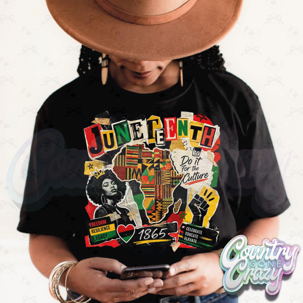 JUNETEENTH COLLAGE - T-SHIRT