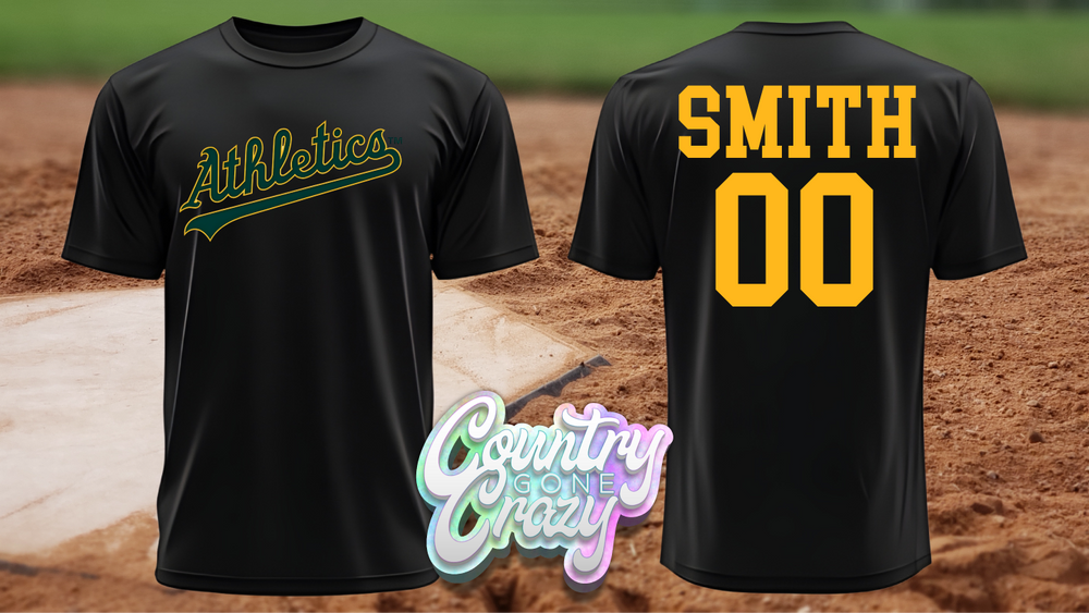 Athletics T-Shirt-Country Gone Crazy-Country Gone Crazy