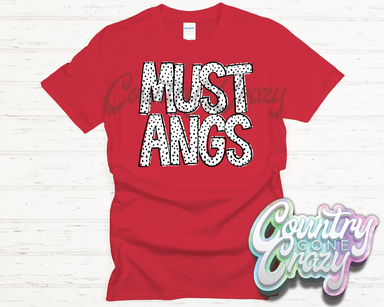 Mustangs •• Dottie •• T-Shirt-Country Gone Crazy-Country Gone Crazy