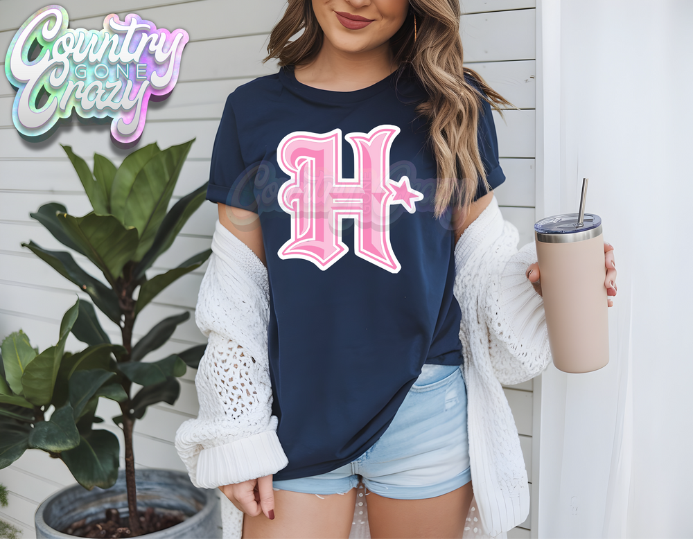 H - PINK LOGO-Country Gone Crazy-Country Gone Crazy