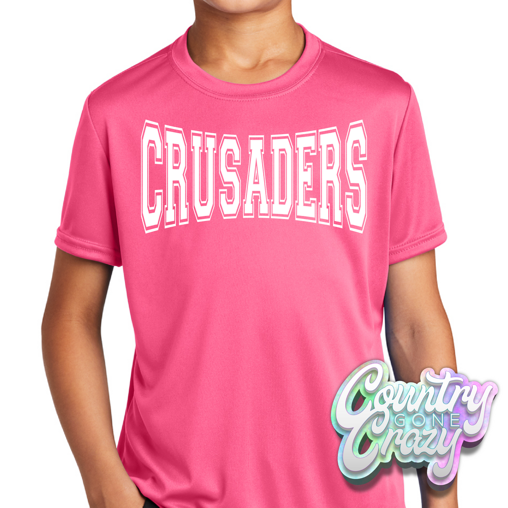 Crusaders - Athletic - Shirt-Country Gone Crazy-Country Gone Crazy