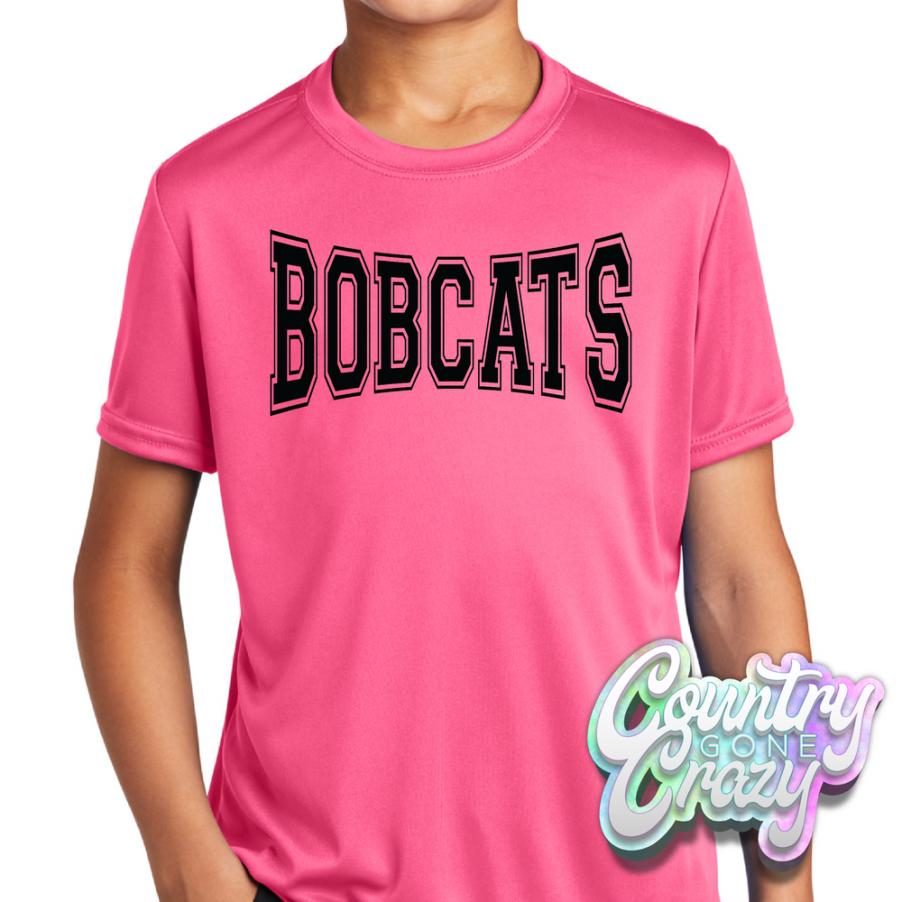 Bobcats - Athletic - Shirt-Country Gone Crazy-Country Gone Crazy
