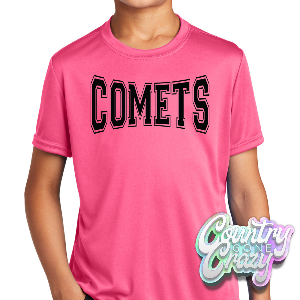 Comets - Athletic - Shirt-Country Gone Crazy-Country Gone Crazy
