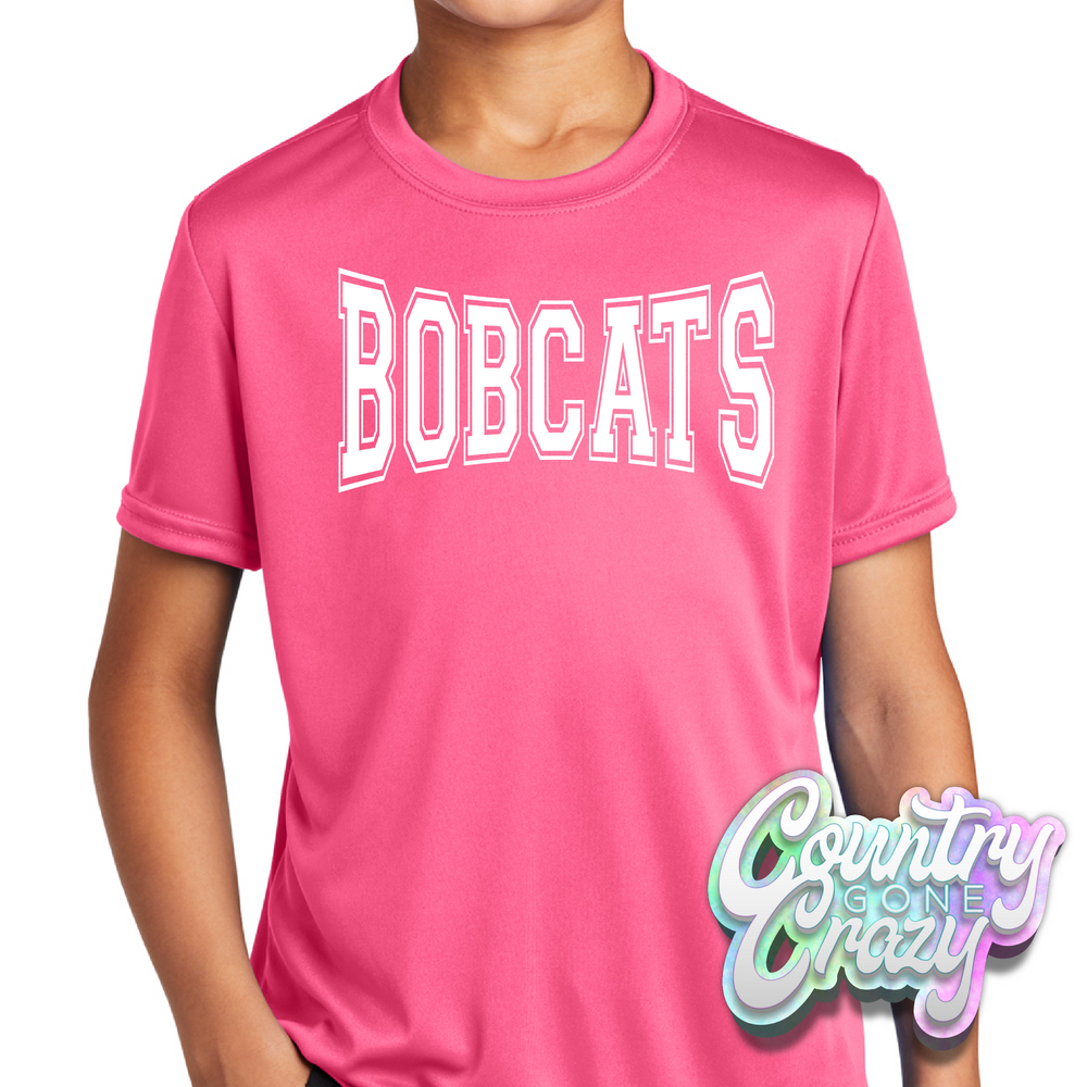Bobcats - Athletic - Shirt-Country Gone Crazy-Country Gone Crazy
