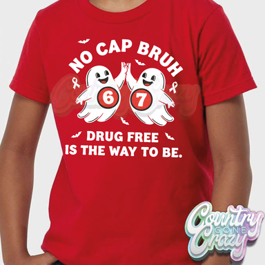 No Cap / Red Ribbon / CLEARANCE / Tultex Brand-Tultex-Country Gone Crazy