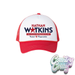 Foam Trucker Hat - Red - Nathan Watkins-Country Gone Crazy-Country Gone Crazy