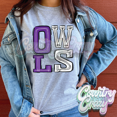 Owls - Tango T-Shirt-Country Gone Crazy-Country Gone Crazy