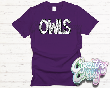 Owls •• Dottie •• T-Shirt-Country Gone Crazy-Country Gone Crazy