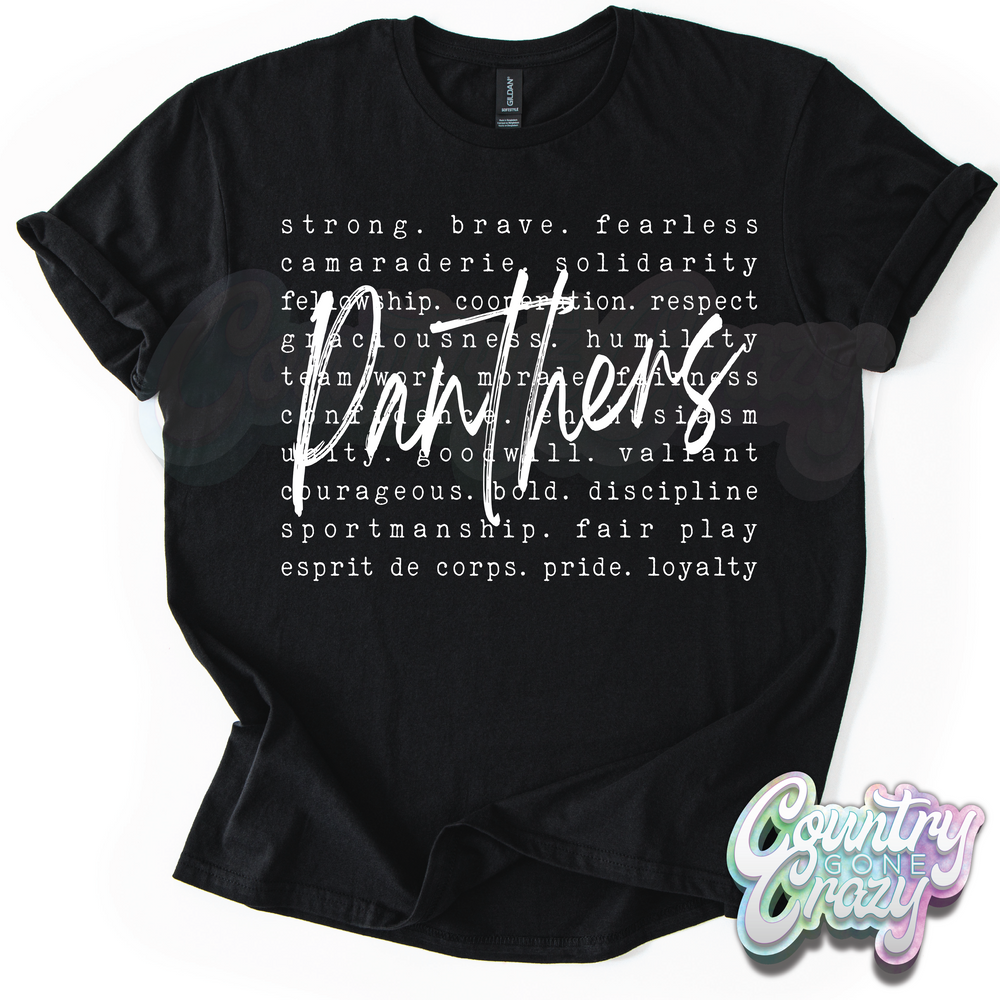 Panthers // Typography-Country Gone Crazy-Country Gone Crazy