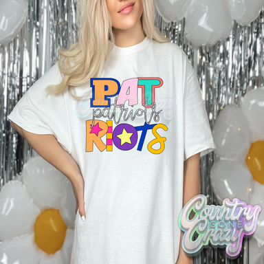 Patriots FuNkY T-Shirt-Country Gone Crazy-Country Gone Crazy