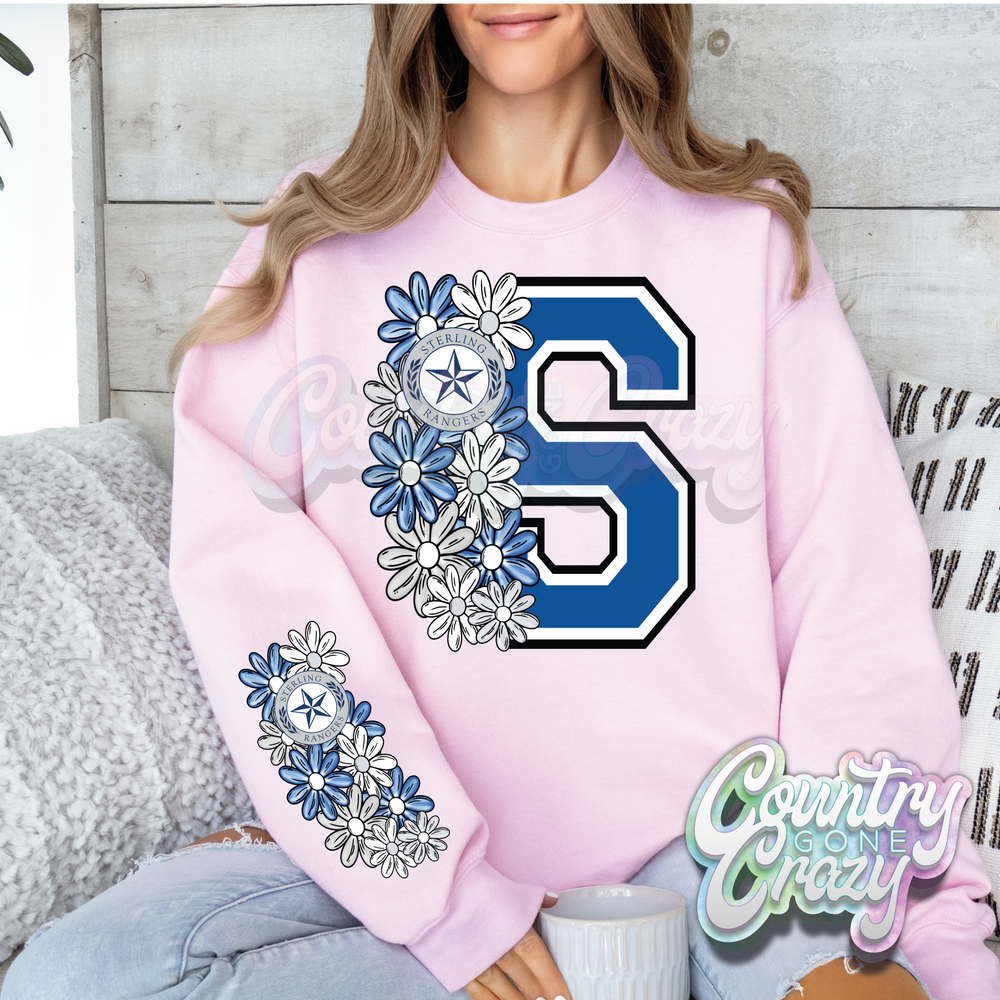 Sterling •• Blossoms •• Sweatshirt ••-Country Gone Crazy-Country Gone Crazy