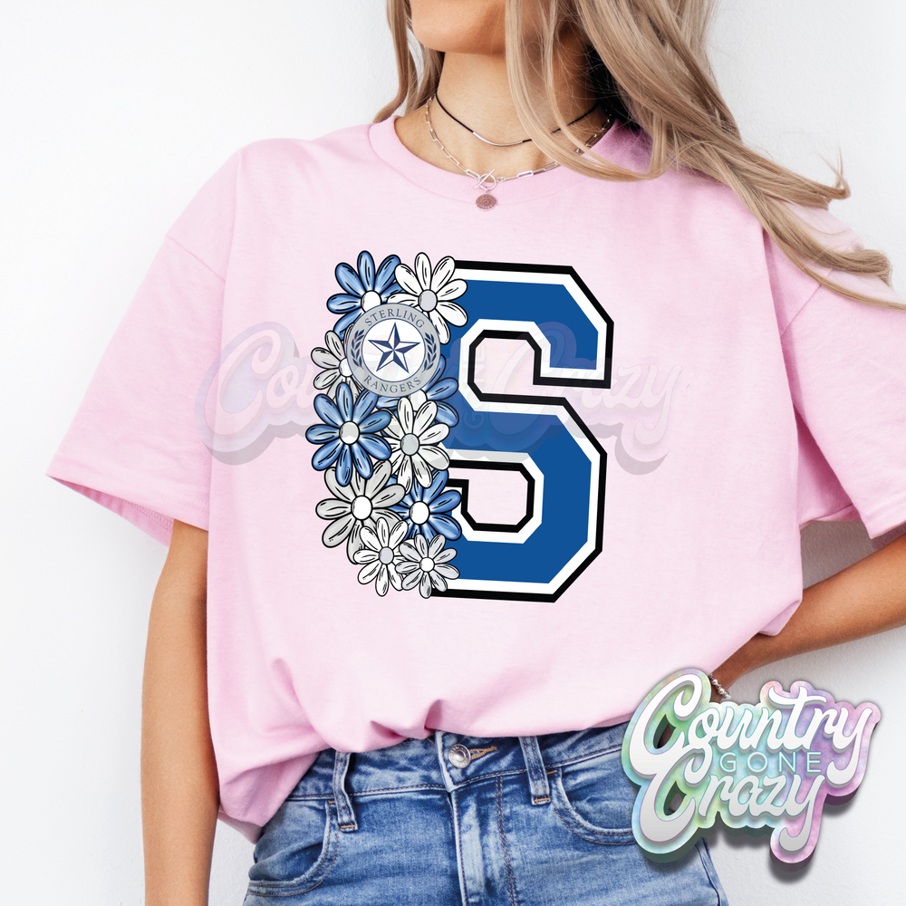 Sterling Rangers •• Blossoms T-Shirt ••-Country Gone Crazy-Country Gone Crazy