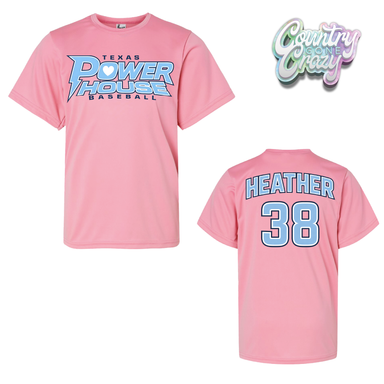 Mother's Day - Texas Powerhouse Baseball - Dri Fit Shirt-C2 Sport-Country Gone Crazy