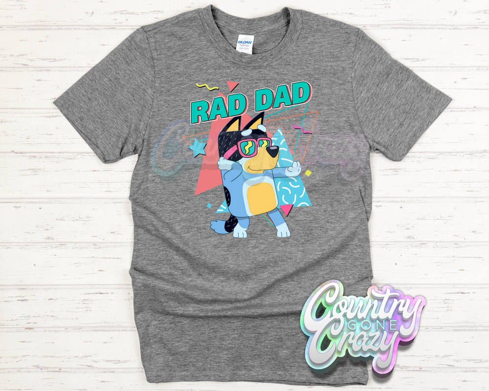 Rad Dad T-Shirt-Country Gone Crazy-Country Gone Crazy