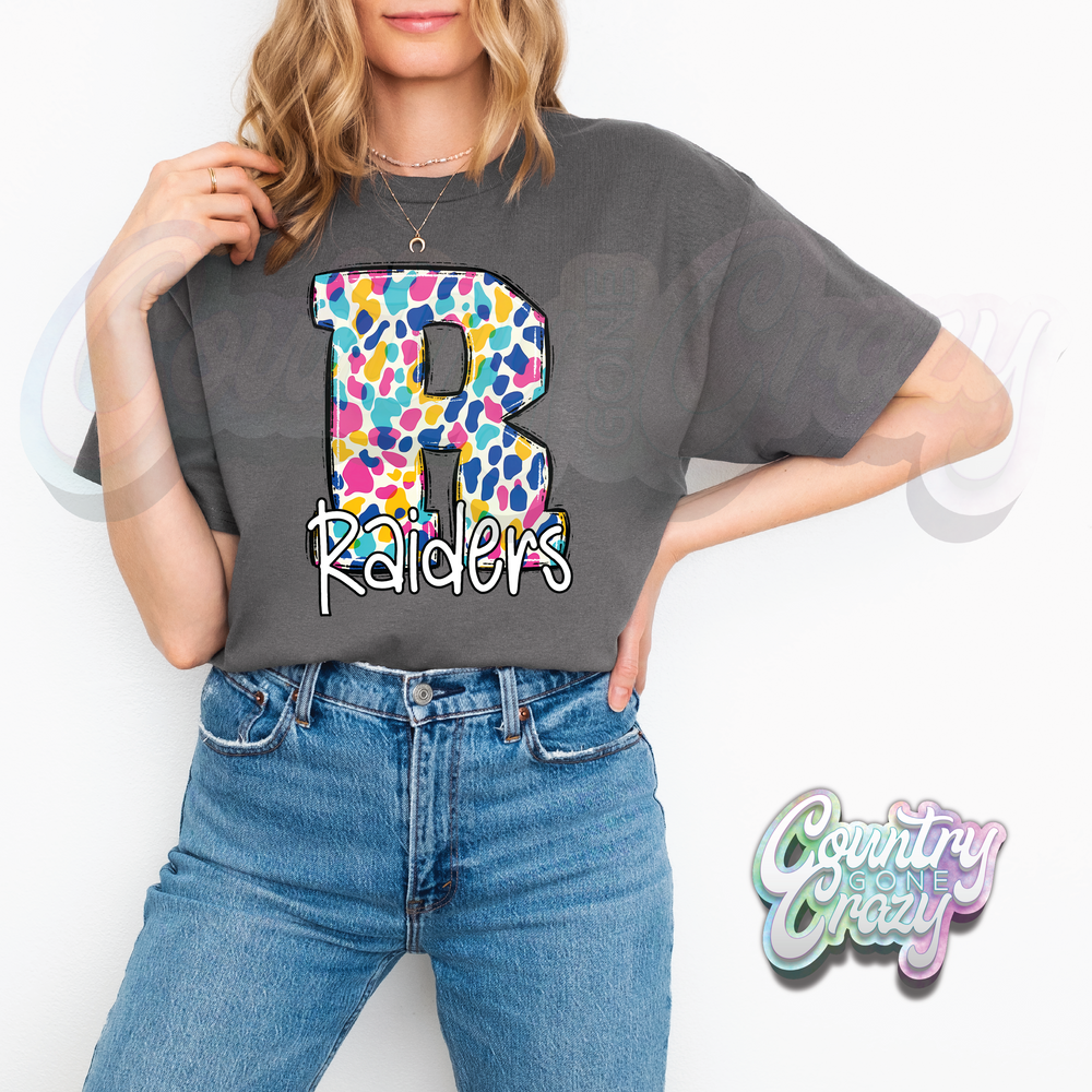 RAIDERS •• SPOTTY •• T-SHIRT-Country Gone Crazy-Country Gone Crazy