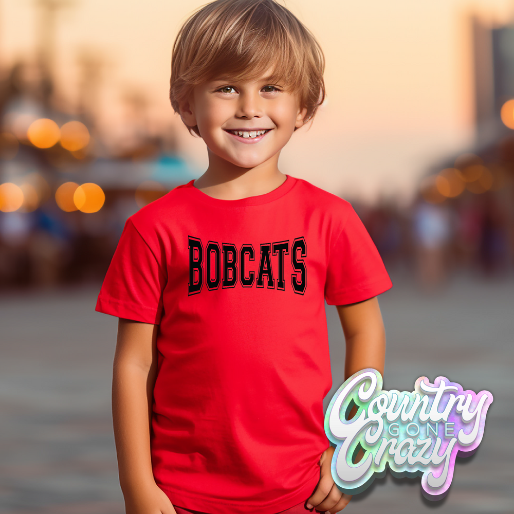 Bobcats - Athletic - Shirt-Country Gone Crazy-Country Gone Crazy