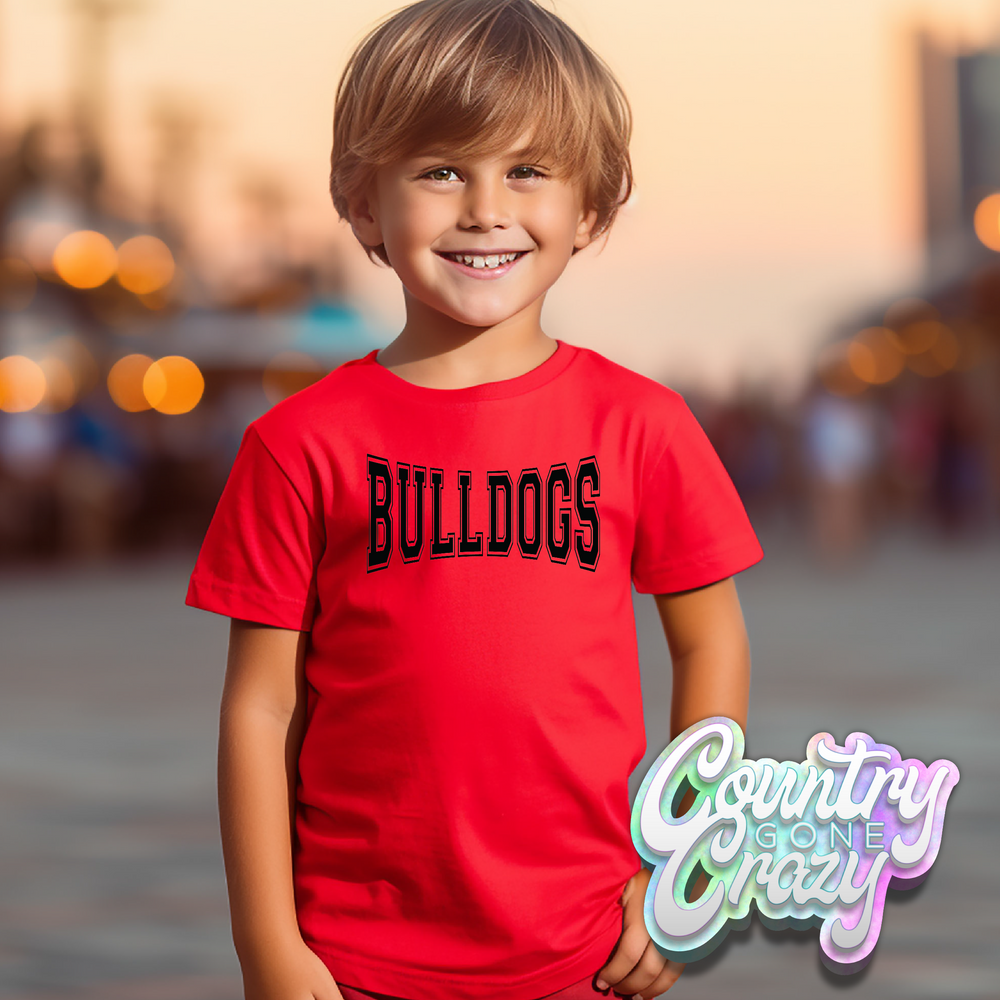 Bulldogs - Athletic - Shirt-Country Gone Crazy-Country Gone Crazy