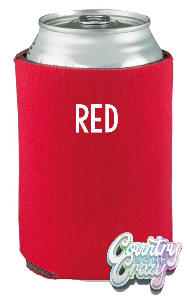 Blank Collapsible Koozie •-Country Gone Crazy-Country Gone Crazy