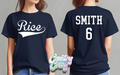 RICE // NAVY T-SHIRT-Country Gone Crazy-Country Gone Crazy
