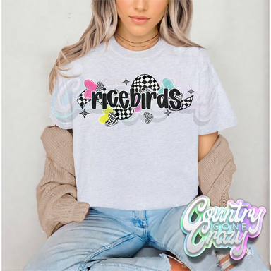 CHECKERED CRUSH • RICEBIRDS • T-Shirt-Country Gone Crazy-Country Gone Crazy