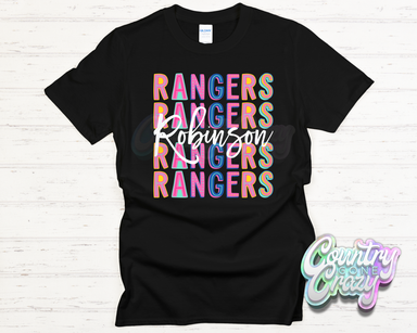 Robinson Rangers Fun Letters - T-Shirt-Country Gone Crazy-Country Gone Crazy