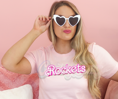 Rockets 💞 Barbie 💖 T-Shirt-Country Gone Crazy-Country Gone Crazy