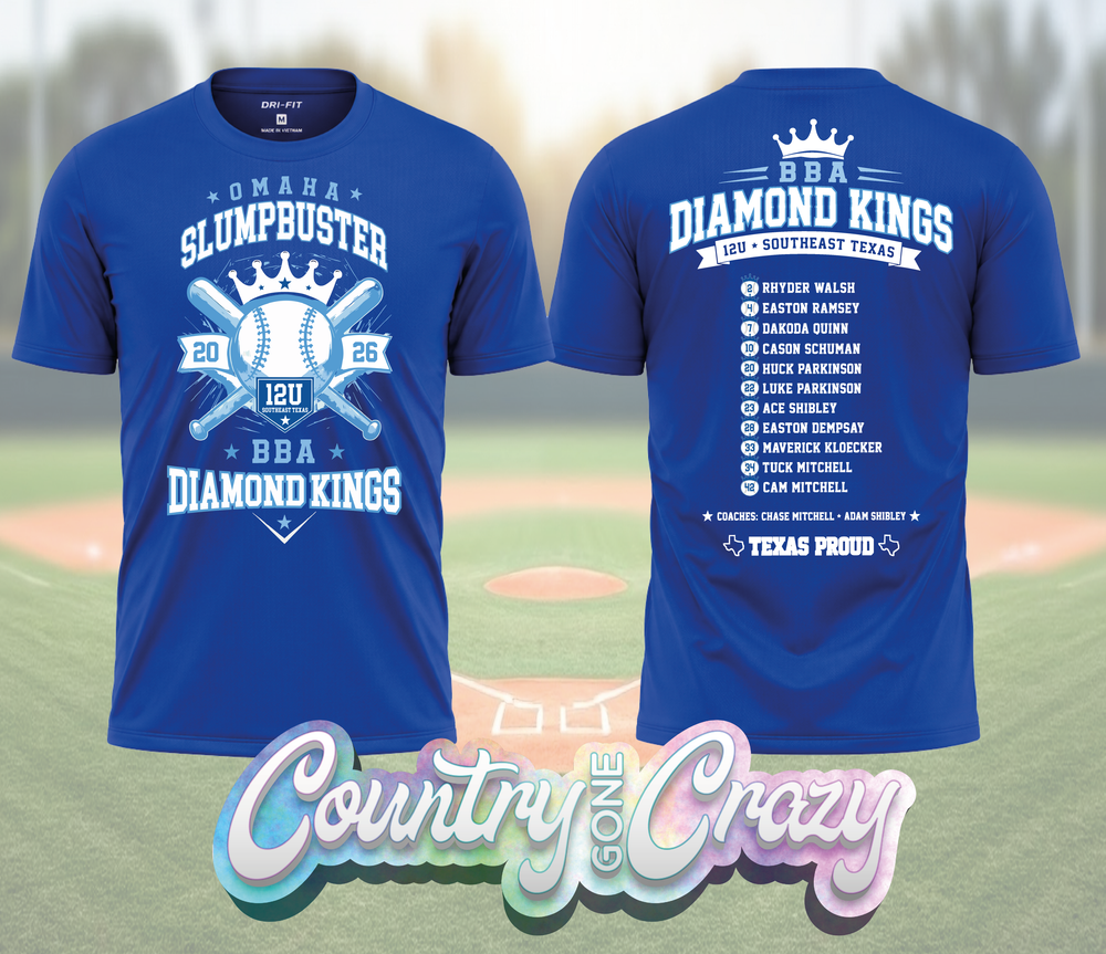 DIAMOND KINGS SLUMPBUSTER - DRI-FIT-Port & Company-Country Gone Crazy
