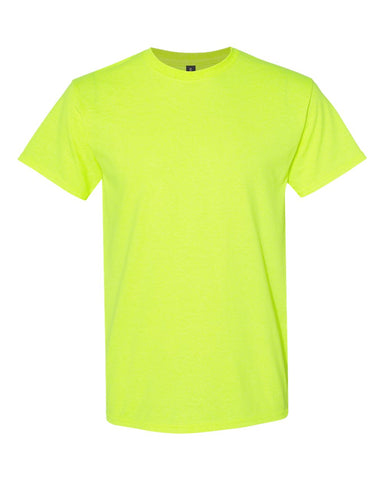 Safety (Neon) Yellow - Youth Heavy Cotton T-Shirt-Gildan-Country Gone Crazy