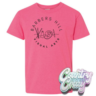 Barbers Hill Visual Arts T-Shirt // Design 1-Country Gone Crazy-Country Gone Crazy