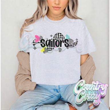 CHECKERED CRUSH • SAILORS • T-Shirt-Country Gone Crazy-Country Gone Crazy