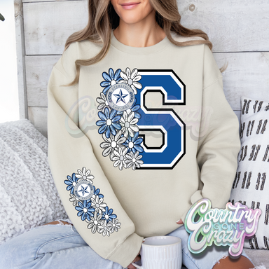 Sterling •• Blossoms •• Sweatshirt ••-Country Gone Crazy-Country Gone Crazy