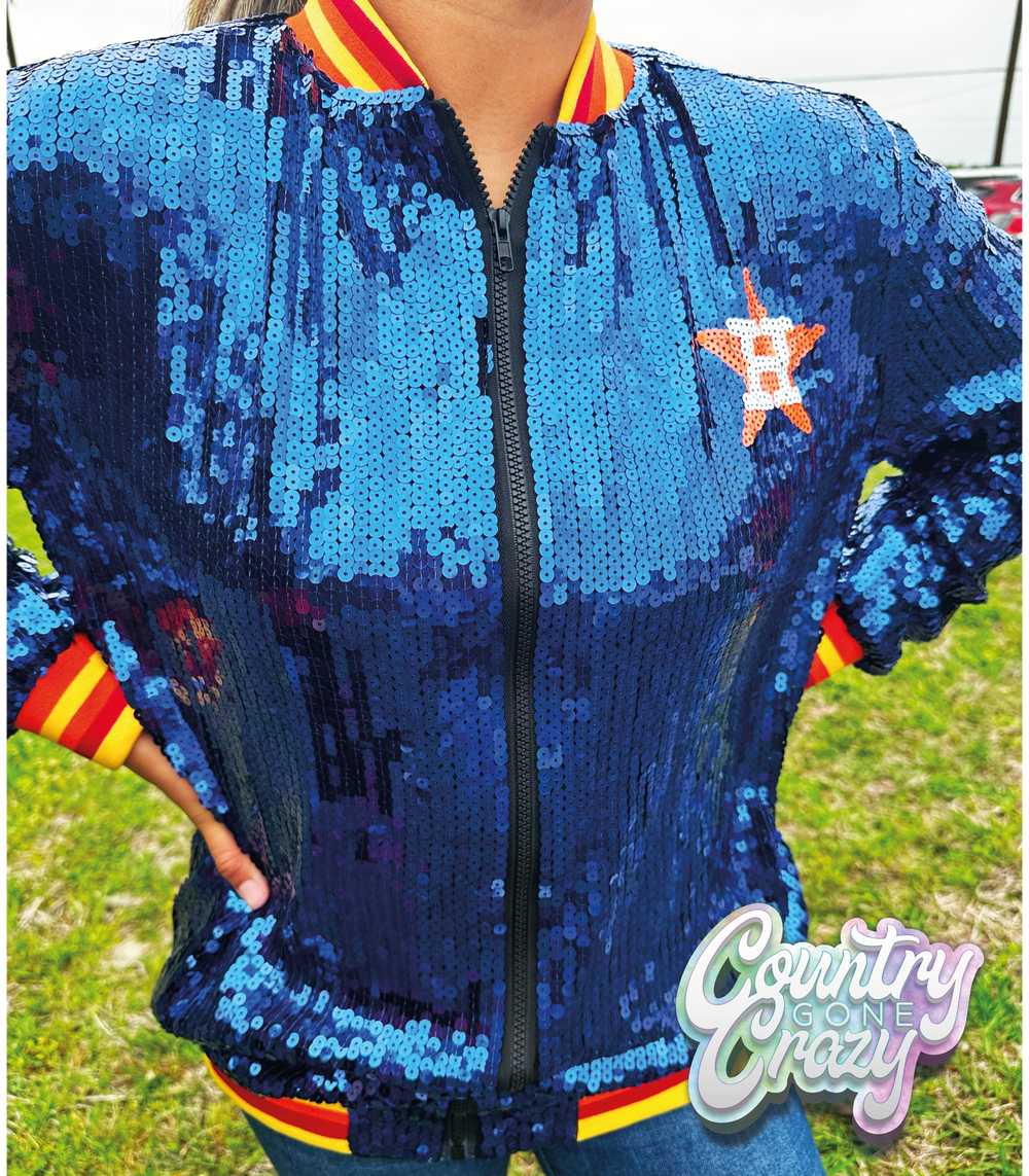Houston Sequins Jacket-Country Gone Crazy-Country Gone Crazy