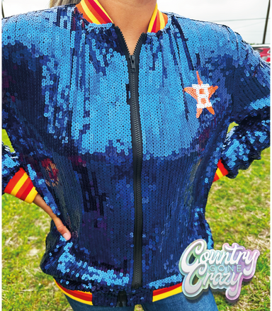 Houston Sequins Jacket-Country Gone Crazy-Country Gone Crazy