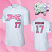 SHOCK - Breast Cancer - White Henley-Country Gone Crazy-Country Gone Crazy