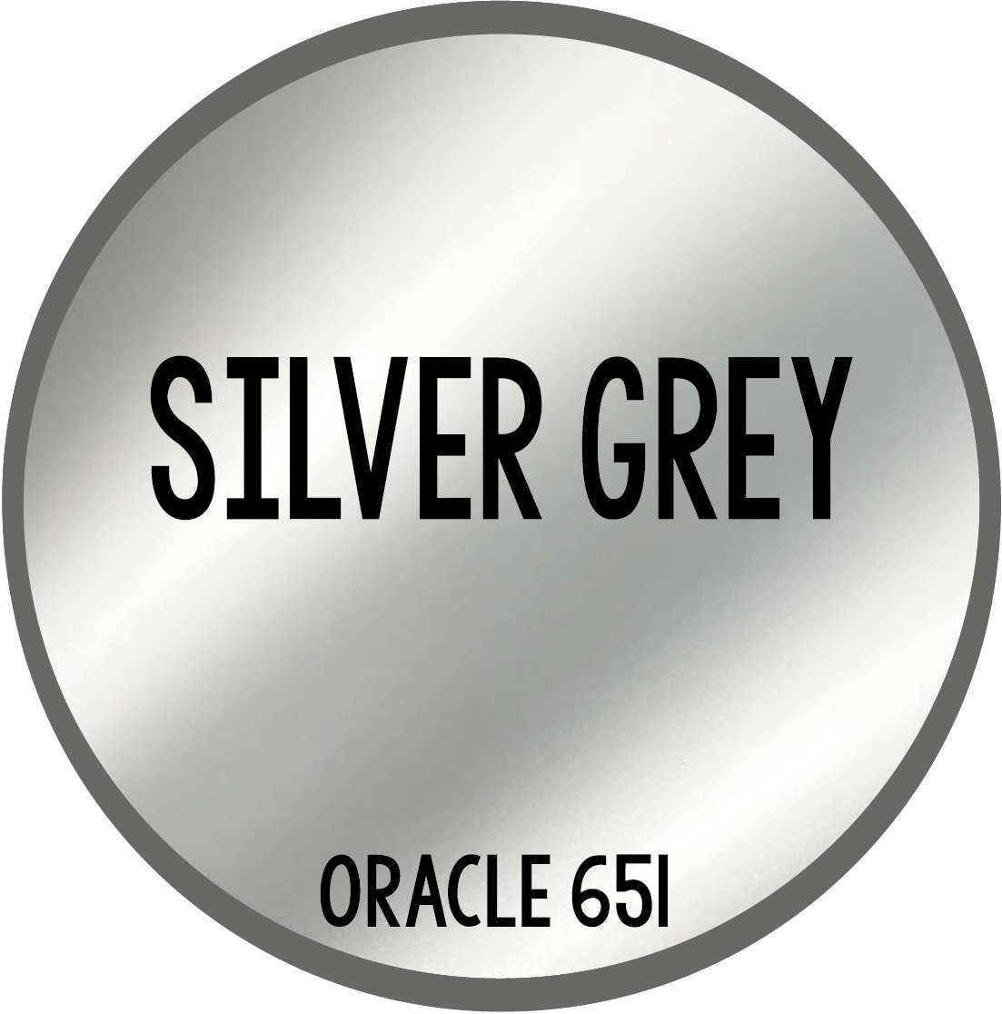 Silver Grey Sign Vinyl — Country Gone Crazy