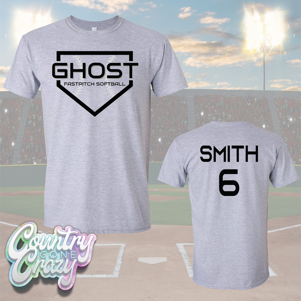 GHOST Fastpitch Softball - Gildan T-Shirt-Gildan-Country Gone Crazy