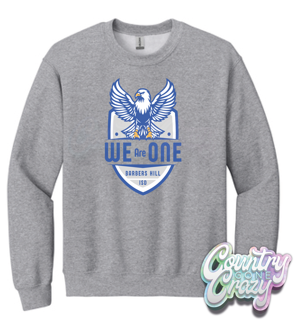 We Are One - Barbers Hill - Sweatshirt-Country Gone Crazy-Country Gone Crazy