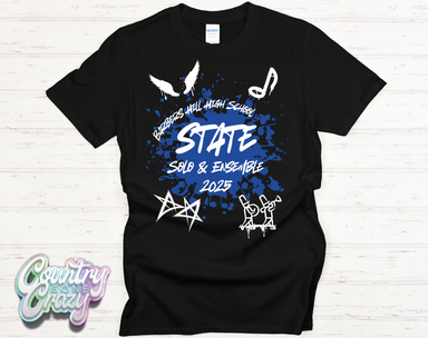 BHHS State Solo & Ensemble 2025 // T-Shirt-Country Gone Crazy-Country Gone Crazy