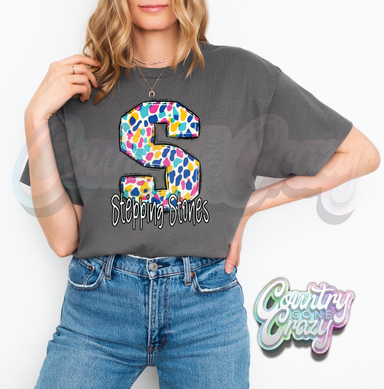 STEPPING STONES •• SPOTTY •• T-SHIRT-Country Gone Crazy-Country Gone Crazy